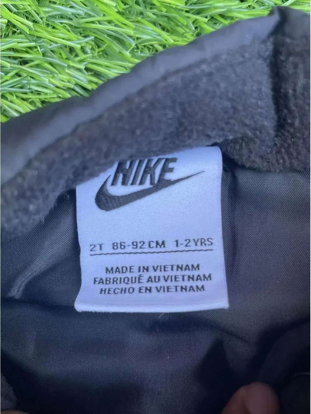 Nike Kid's Black and Navy Jacket
